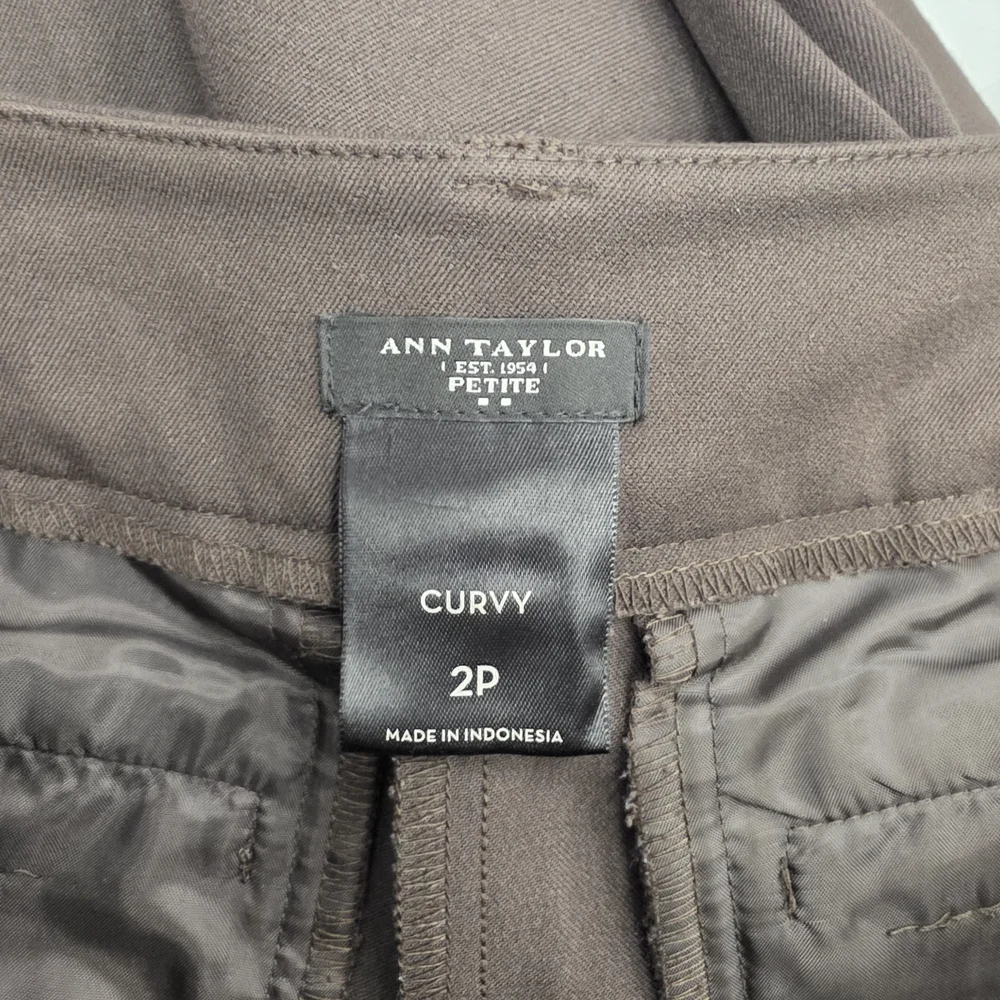 Ann Taylor Brown Boot Cut Pants - Picture 6 of 7